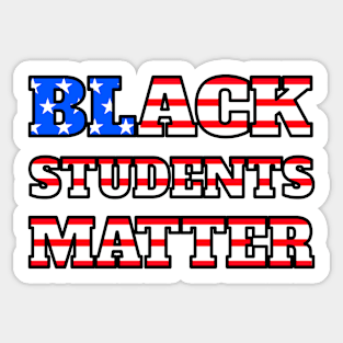 Black Students Matter Sticker